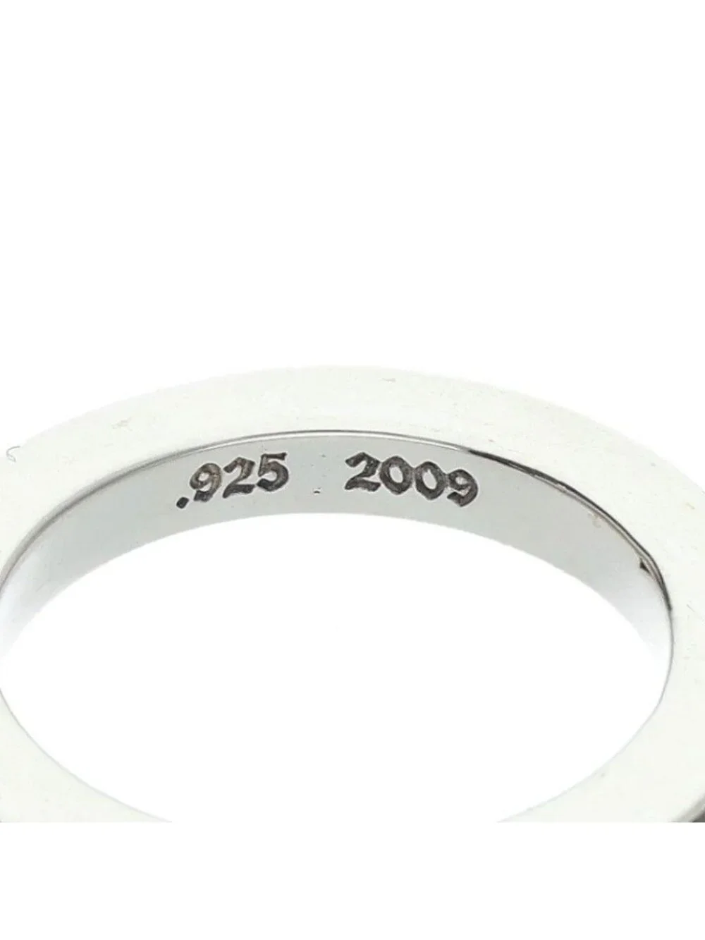 Chrome Hearts Tfp Pnk Bby True Fckin Punk Baby Silver Ring